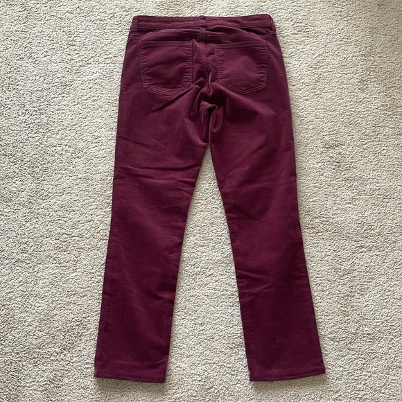 Kut From The Kloth Catherine Boyfriend Jean Mid Rise Women’s 4 Burgundy Wine - Picture 11 of 12